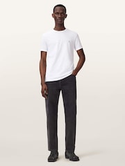 AllSaints White Tonic Short Sleeve Crew Neck T-Shirt 3 Pack - Image 4 of 7