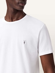 AllSaints White Tonic Short Sleeve Crew Neck T-Shirt 3 Pack - Image 5 of 7