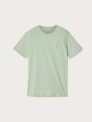 AllSaints Green Brace Short Sleeve Crew Neck T-Shirt - Image 6 of 6
