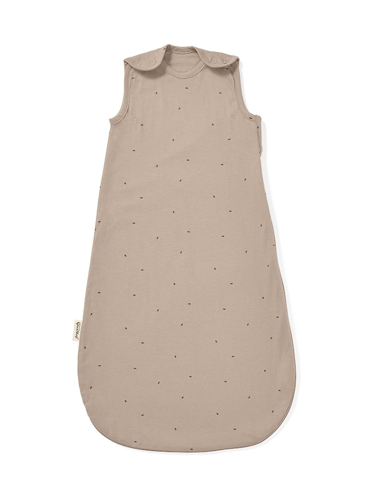 The Little Green Sheep Truffle Rice Print Jersey 1.0 Tog Baby Sleeping Bag - Image 5 of 5 The Little Green Sheep Truffle Rice Print Jersey 1.0 Tog Baby Sleeping Bag - Image 5 of 5