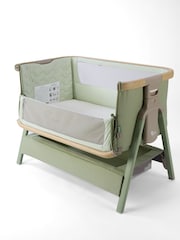 Tutti Bambini Drifted Oak Eucalyptus CoZee Air2 Bedside Crib - Image 7 of 10