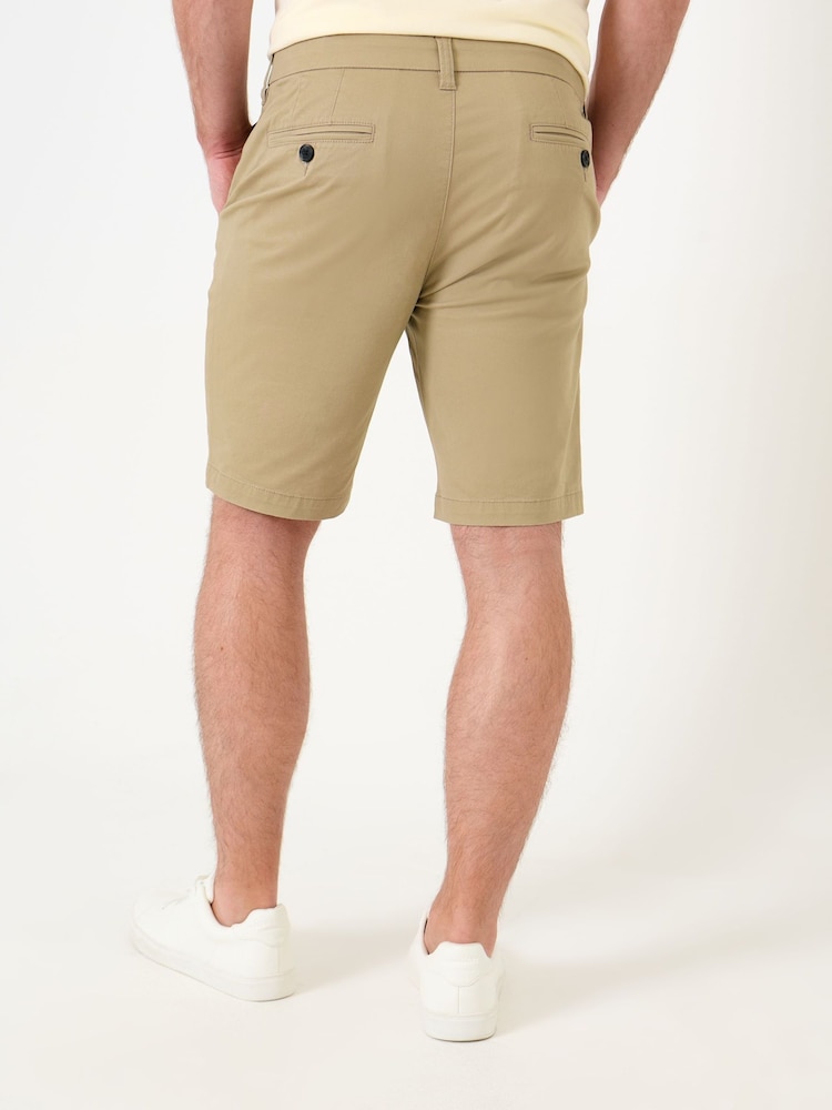 Saltwell Natural Stretch Chino Shorts - Image 2 of 5 Saltwell Natural Stretch Chino Shorts - Image 2 of 5