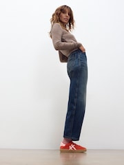 FitFlop Red The Dash T-Toe Suede Sneakers - Image 3 of 7