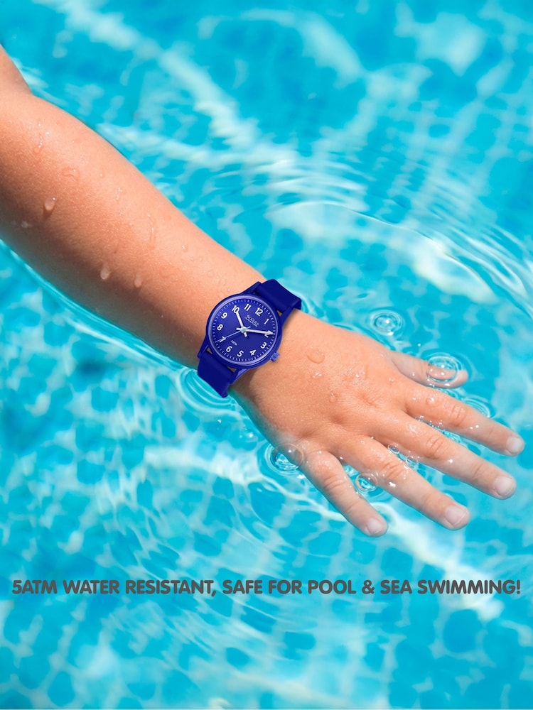 Tikkers Water Resistance Silicone Strap Blue Watch - Image 2 of 5 Tikkers Water Resistance Silicone Strap Blue Watch - Image 2 of 5