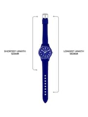 Tikkers Water Resistance Silicone Strap Blue Watch - Image 4 of 5