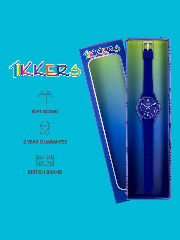 Tikkers Water Resistance Silicone Strap Blue Watch - Image 5 of 5 Tikkers Water Resistance Silicone Strap Blue Watch - Image 5 of 5