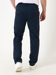 Saltwell Blue Slim Fit Stretch Chino Trousers - Image 2 of 5