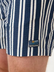 Saltwell Blue Stripe Swim Shorts - Image 5 of 5
