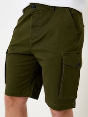 Saltwell Green Stretch Cargo Shorts - Image 1 of 5