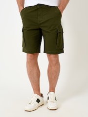 Saltwell Green Stretch Cargo Shorts - Image 2 of 5