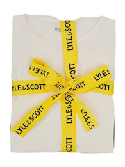 Lyle & Scott Brown Prince Sleepwear Short Set - Image 6 of 6