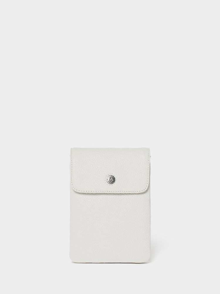 Osprey London White The Madison Leather Phone Bag - Image 2 of 5 Osprey London White The Madison Leather Phone Bag - Image 2 of 5