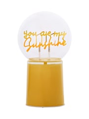 Widdop Yellow LED Neon Lamp - Image 3 of 5