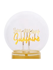 Widdop Yellow LED Neon Lamp - Image 4 of 5