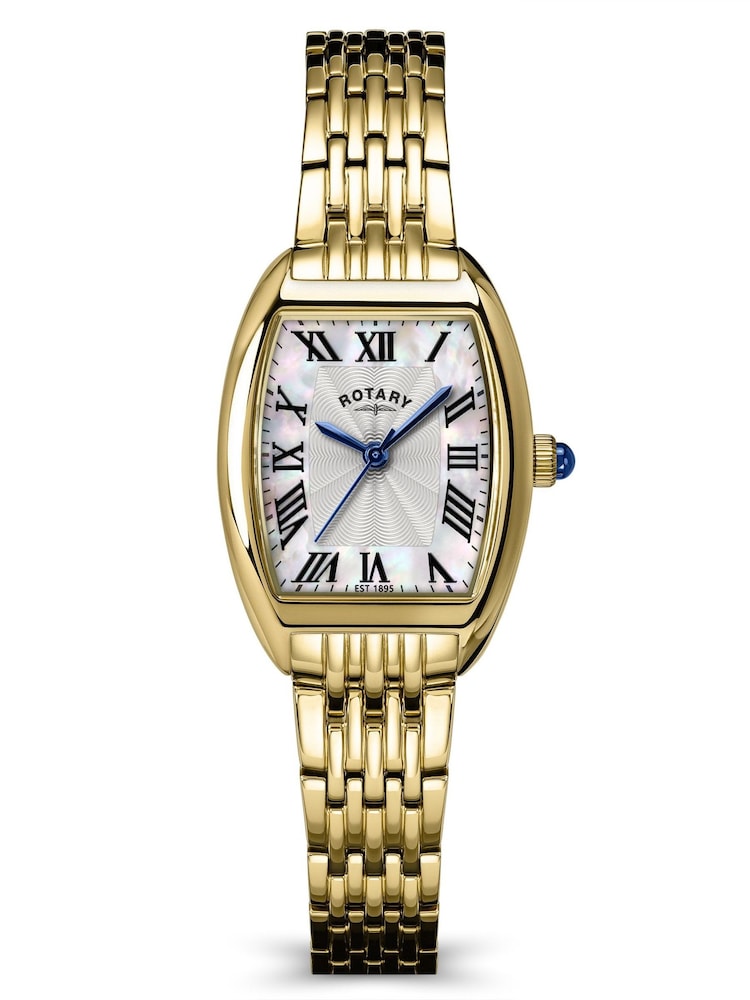 Rotary Gold Tone Heritage Astoria Mother Of Pearl Gold Tone Bracelet Watch - Image 1 of 4