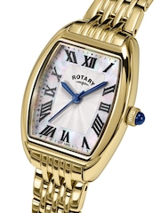Rotary Gold Tone Heritage Astoria Mother Of Pearl Gold Tone Bracelet Watch - Image 2 of 4