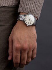Rotary Silver Tone Tone Stainless Steel Bracelet Watch - Image 4 of 4