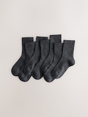 Gris - Pack de 7 pares de calcetines premium de bambú - Imagen 1 de 3
