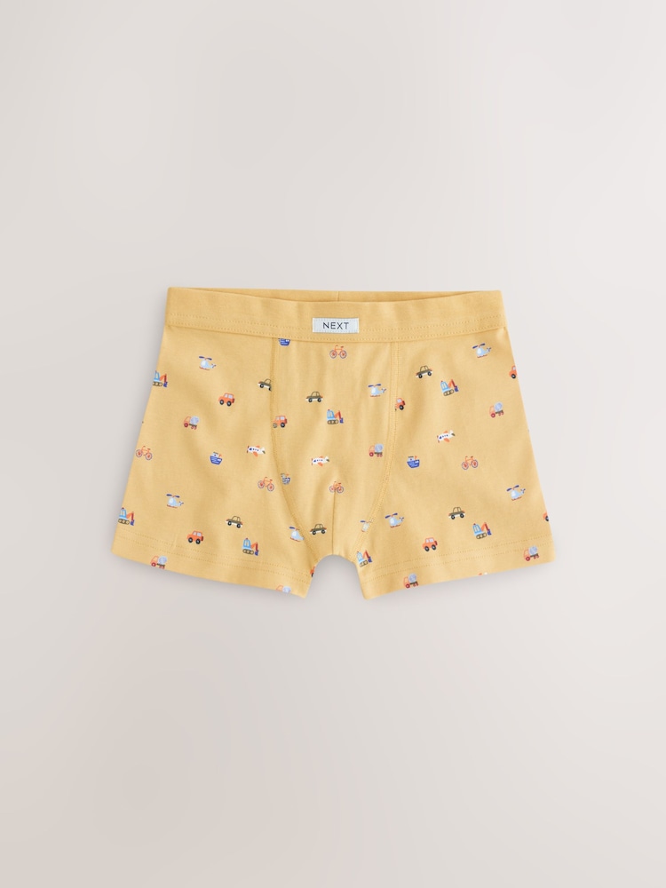 Vehicles Character Soft Waistband Trunks 5 Pack (1.5-16yrs) - Image 2 of 9 Vehicles Character Soft Waistband Trunks 5 Pack (1.5-16yrs) - Image 2 of 9
