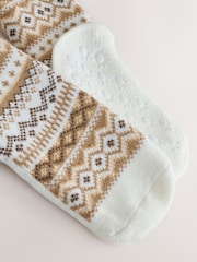 Oso neutro - Pack de 2 pares de calcetines cálidos - Imagen 4 de 5