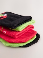 Grinch Cotton Rich License Christmas Socks 3 Pack - Image 3 of 3