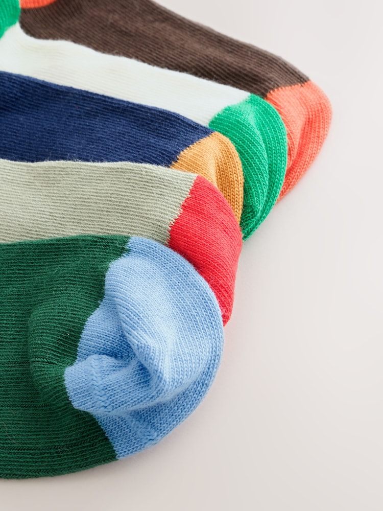 Multi - Lot de 5 chaussettes rayées - Image 3 de 3