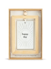Widdop Stone Happy Day Hanging Plaque 3" x 4.5 - Image 4 of 4
