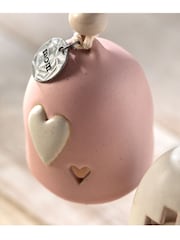 Widdop Pink Mini Hanging Bell - Image 2 of 5