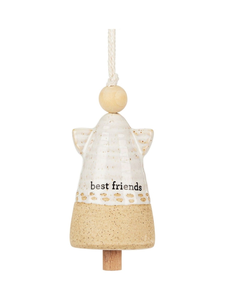Widdop Cream Friend Mini Angel Bell - Image 1 of 3