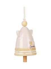 Widdop Blush Pink Grandma Mini Angel Bell - Image 2 of 3