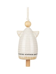 Widdop Cream Sister Mini Angel Bell - Image 1 of 3