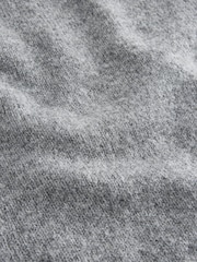 Grey Hooded Knitted Snood - Image 2 of 3