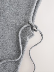 Grey Hooded Knitted Snood - Image 3 of 3