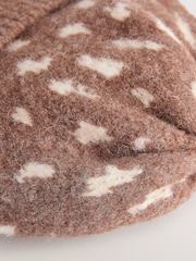 Brown Deer Beanie Hat - Image 5 of 5