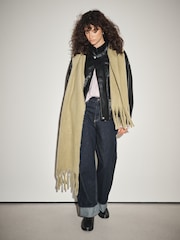 Green Heavyweight Blanket Scarf - Image 2 of 7