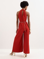 Phase Eight Orange Kirsten Jumpsuit - Image 2 of 7