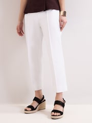 Phase Eight White Miah White Trousers - Image 3 of 6
