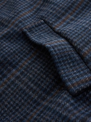 Navy Check Cape Cover-Up - Image 7 of 8