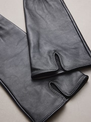 Noir - N.Premium Long Leather Gloves - Image 3 sur 3