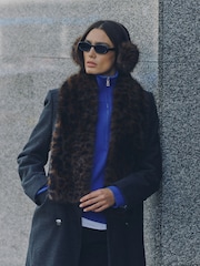 Leopard Fur Earmuff Hair Accessories - Image 2 of 6