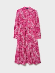 Crew Clothing Pink Savannah Cotton-Viscose Dress - Image 5 of 5