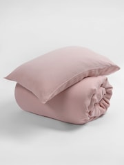 Secret Linen Store Blush Pink Linen Pillowcase - Image 4 of 4