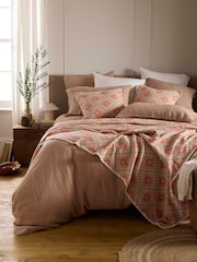 Secret Linen Store Almond 100% Linen Duvet Cover - Image 1 of 4