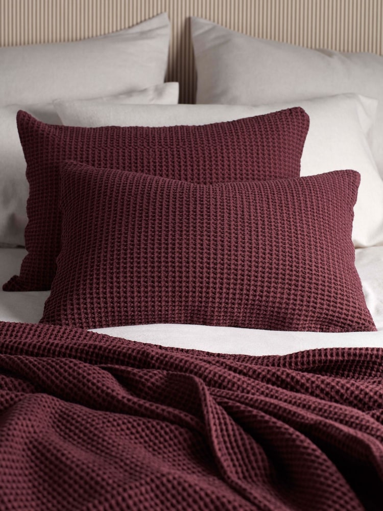 Secret Linen Store Big Waffle Cushion Cover - 2şəkildən 1 şəkil