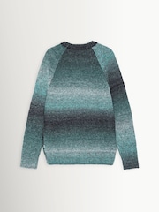 Les Deux Green Gradient Roundneck Jumper - Image 9 of 9