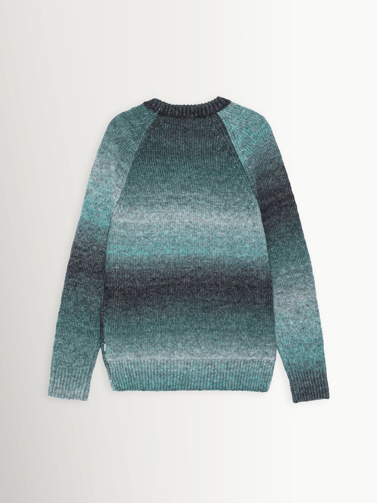 Les Deux Green Gradient Roundneck Jumper - Image 9 of 9 Les Deux Green Gradient Roundneck Jumper - Image 9 of 9