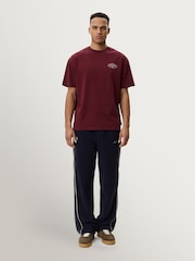 Les Deux Red Worldwide Back Graphic T-Shirt - Image 2 of 7