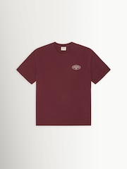 Les Deux Red Worldwide Back Graphic T-Shirt - Image 7 of 7