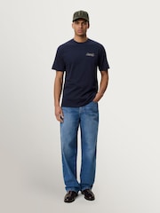 Les Deux Blue Orchard Back Graphic T-Shirt - Image 3 of 8