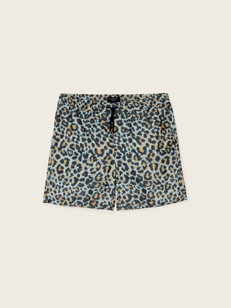 AllSaints Grey Silesia Swim shorts - Image 5 of 5